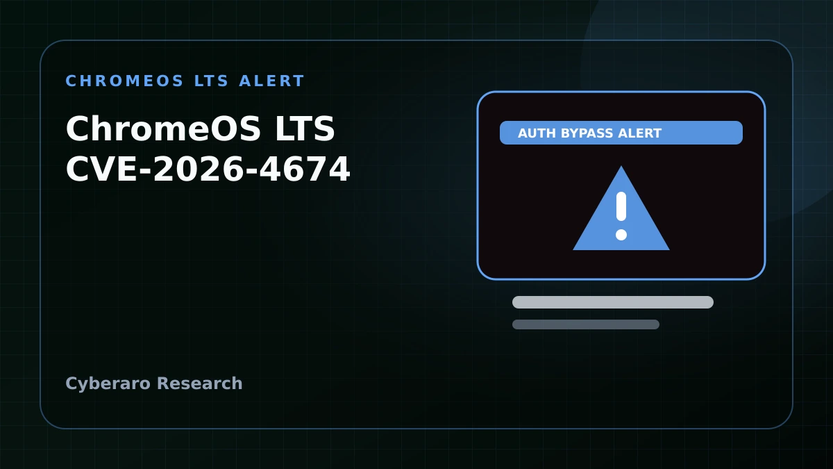 CVE-2026-4674 security alert illustration